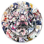 10/30/50pcs Seraph of the End Cartoon Stickers Cool Anime Decals Graffiti Notebook Guitar Phone Car Waterproof Kids Toys Sticker