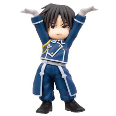 Genuine Original Fullmetal Alchemist Pen Holder Gashapon Toy Alphonse Elric Edward Elric Roy Mustang Figure Model Kids Gift