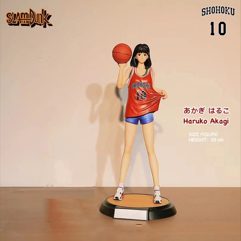Anime Slam Dunk GK Kaede Rukawa Sakuragi Hanamichi Hisashi Mitsui Ryota Miyagi Takenori Akagi Action Figures 30CM PVC Model Toy