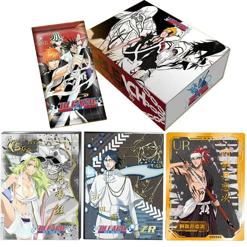 New Bleach Card The Ultimate Battle Millennium Blood War Limited Rare Colorful 3D Flash Card Games Card Collection Cards