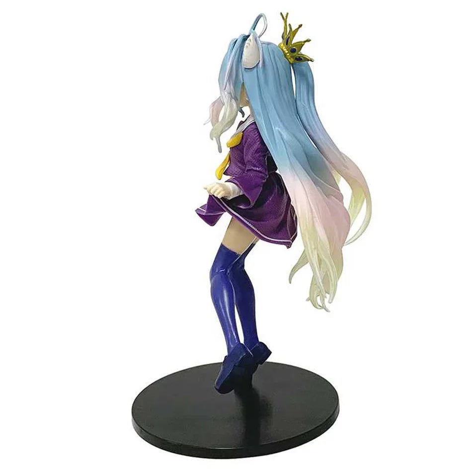 Anime NGNL No Game No Life White "19CM Figure Anime Shiro PVC Anime Action Figures Model Collection Ornament Anime Toy Gift