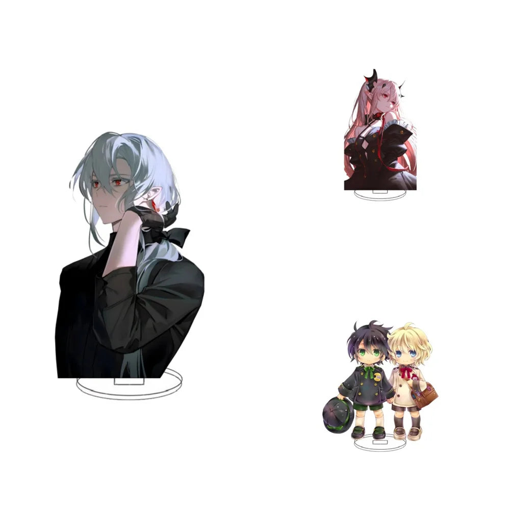 10CM NEW Anime Seraph of the End Acrylic Stand Model Cosplay Charm Characters Ornament Accessories GoodsChristmas Gifts