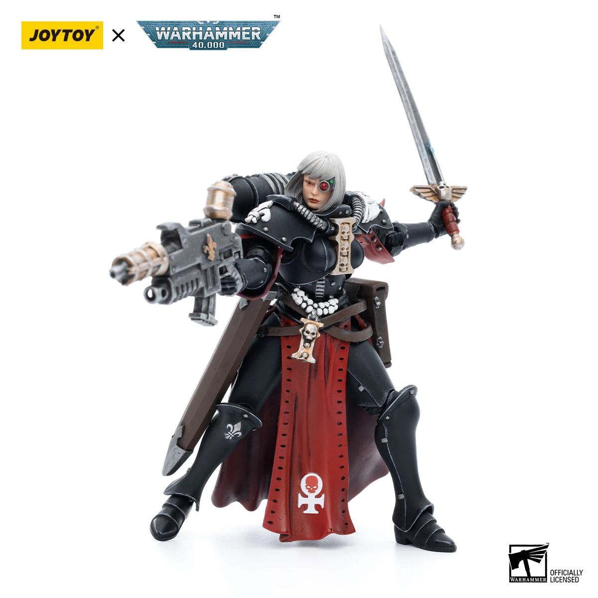 JOYTOY Warhammer 1/18 Action Figures Adepta Sororitas Battle Sister Sister Noyalle Superior Kassia Jurel Ludwenna