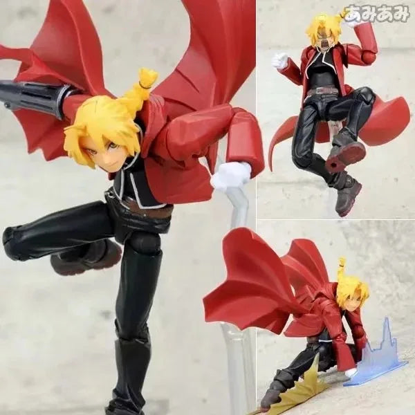 16cm Fullmetal Alchemist Alphonse Elric Edward action figure toys Christmas gift doll