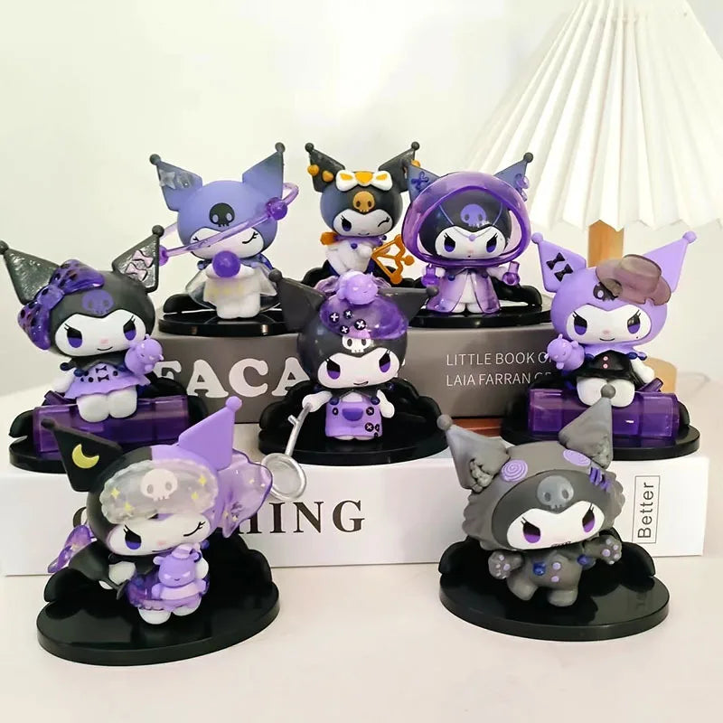 2025 Kuromi Blind Box Werewolf Kill Series Action Figure Dolls Anime Figures Surprise Bag Cute Model Fans Collection Toy