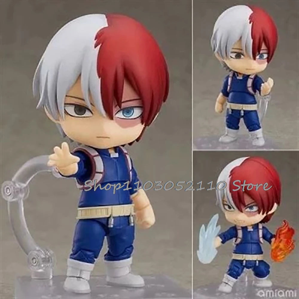 Anime My Hero Academia Figure Shoto Todoroki 1112 Action Figure Model Cool Boy Car Desktop Decoration Toy Gift Doll