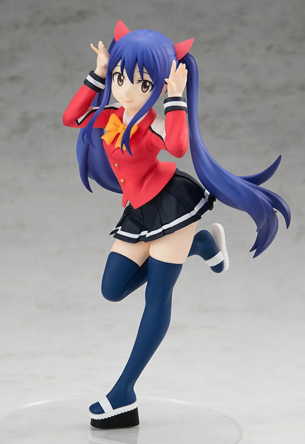 100% Original in Stock Good Smile Company Pop Up Parade Fairy Tail Wendy Marvell Collection Series Anime Figure Model Toys