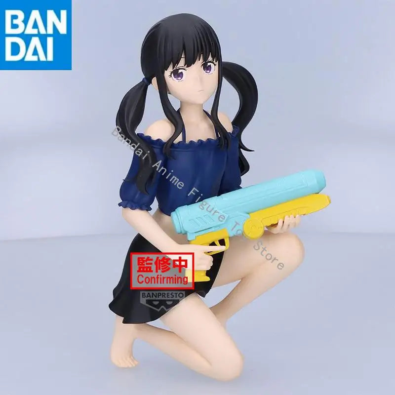 in stock Original Genuine BANDAI NAMCO BANPRESTO Lycoris Recoil ESPRESTO Nishikigi Chisato and Inoue Takina PVC Figure model toy
