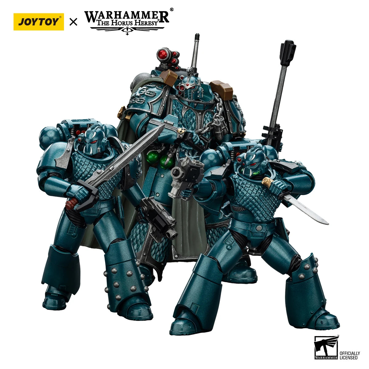 Warhammer The Horus Heresy 1/18 Action Figures Alpha Legion Exodus The One who is Many Headhunter Prime
