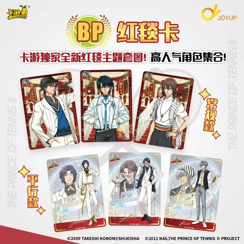 KAYOU New Tennis Prince Sparkling Moment Series Card Anime Character Collection Flash Card Toy Festival Gift Original Box