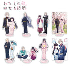 My Happy Marriage Acrylic Stand Anime As Long As We Both Shall Live Figures Miniatures Figurines Garage Kits Model Toy Ornaments