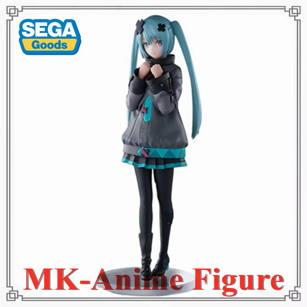 Original SEGA Luminasta Hatsune Miku Project Sekai: The World That Has Crumbled And Miku Who Cannot Sing Anime Figure Action