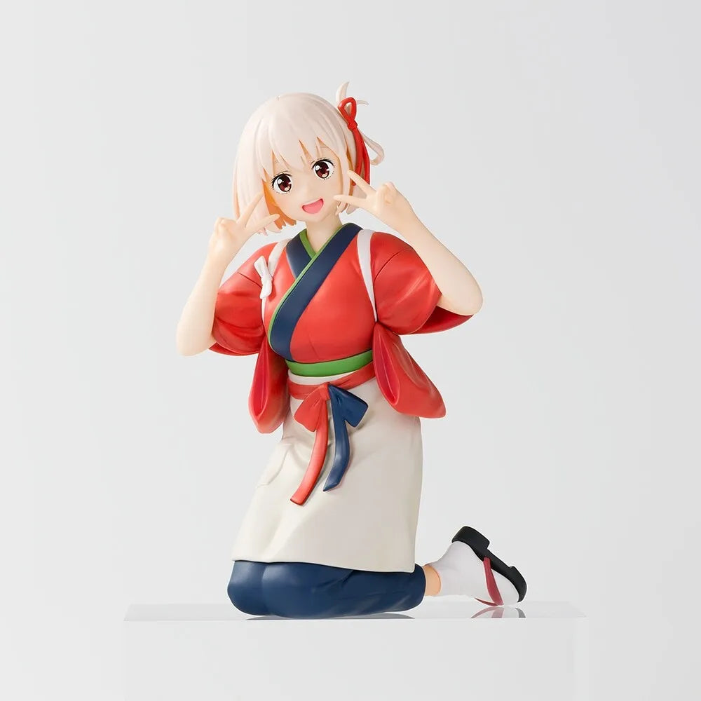 Judai Original SEGA Lycoris Recoil Inoue Takina Nishikigi Chisato Premium Chokonose PVC Action Figure Model Doll Toys