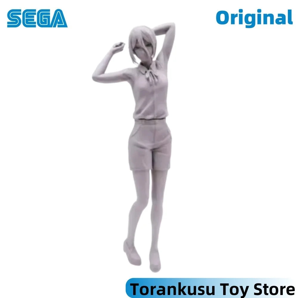 Furyu Chainsaw Man Anime Reze Noodle Stopper Action Figures Model Figurine Original Figuarts Decoration Collection Toys