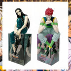 14cm For Hunter  Anime Figure - Illumi, Hisoka Action Figure & Noodle Stopper  Room Decoration, PVC Noodle Stopper Model Toy