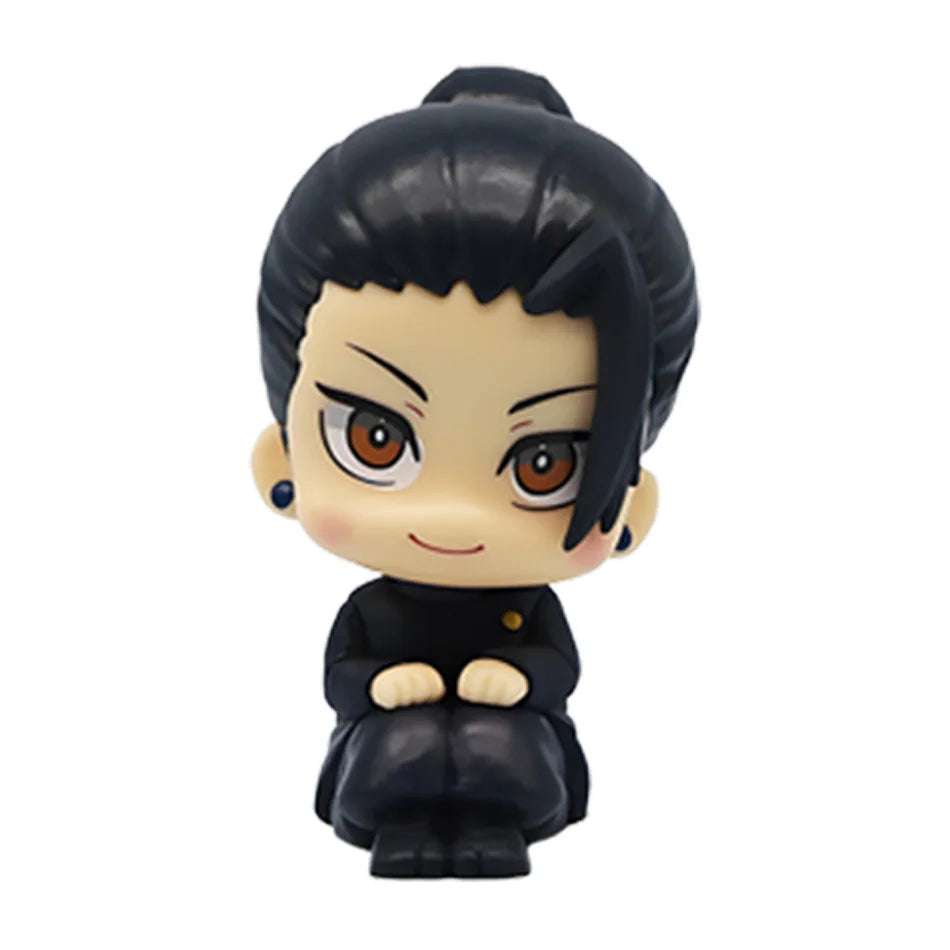 Anime Jujutsu Kaisen Figure Yuta Okkotsu Itadori Yuji Gojo Satori Fushiguro Megumi Kugisaki Toy Car Decoration PVC Model Gift