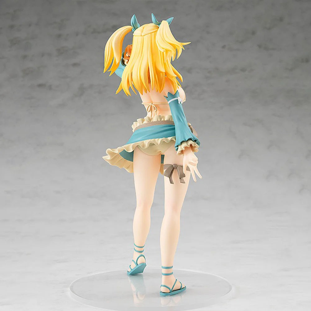 Anime Lucy Heartfilia Figure Aquarius Form Action Figure PVC model desktop ornaments Lucy Heartfilia Figurine toys Gifts 17cm