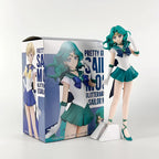 23cm Anime Sailor Moon Meiou Setsuna Figure GLITTER&GLAMOURS Kaiou Michiru Tenoh Haruka Tomoe Hotaru Action Figurine Toy Gift
