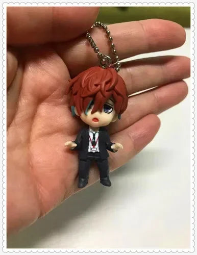 Anime Hypnosis Microphone Gacha Jiro Saburo Yamada Ichiro Pendant Doll Model Action Figure Unisex Ornaments Toy