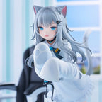 22CM Anime Nachoneko Figure Stand Animation Model Toys Gifts Collection Decoration Ornaments PVC