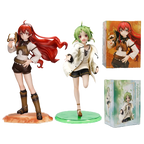 18cm Magician Eris Greyrat/Sylphiette Action Figure Mushoku Tensei：Jobless Reincarnation Anime Figure PVC Adult Model Doll Toys