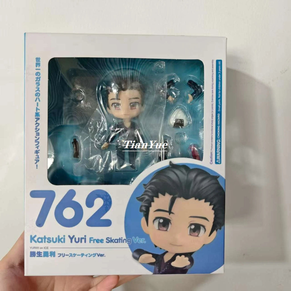 YURI!!! on ICE Katsuki Yuri 762 Free Skating ver. Articulated Action Figure PVC Collection toys 10cm