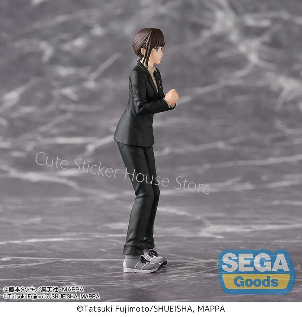 [In Stock] Original Sega Desktop X Decorate Collections Chainsaw Man Himeno Higashiyama Kobeni 16Cm Anime Girl Figures Toys Gift