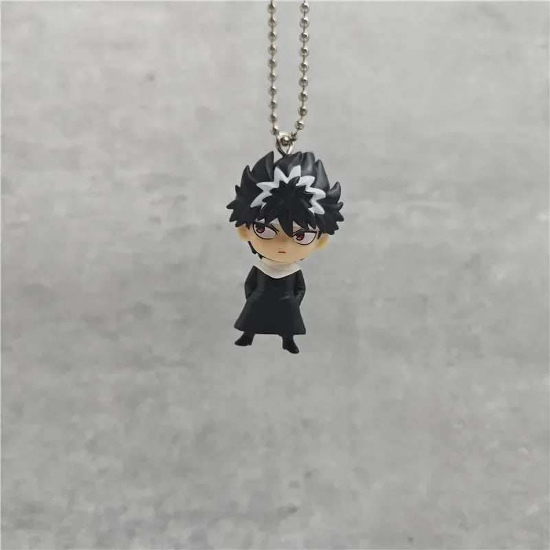 BANDAI Original YuYu Hakusho Gashapon Toys Yuusuke Urameshi Kurama Hiei Koenma Anime Action Figures Capsule Toys Kids Gift