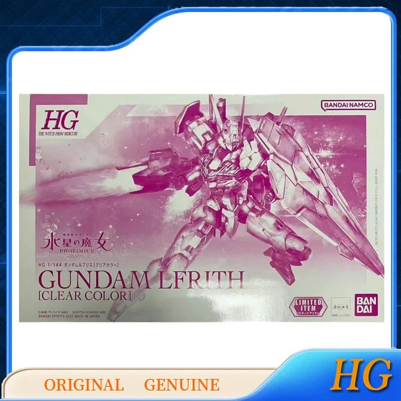 Bandai Original Genuine HG GUNDAM LFRITH ANAVATA JIU UR THORN Anime Action Figures Toys for Kids Gift Assembly Model Ornaments