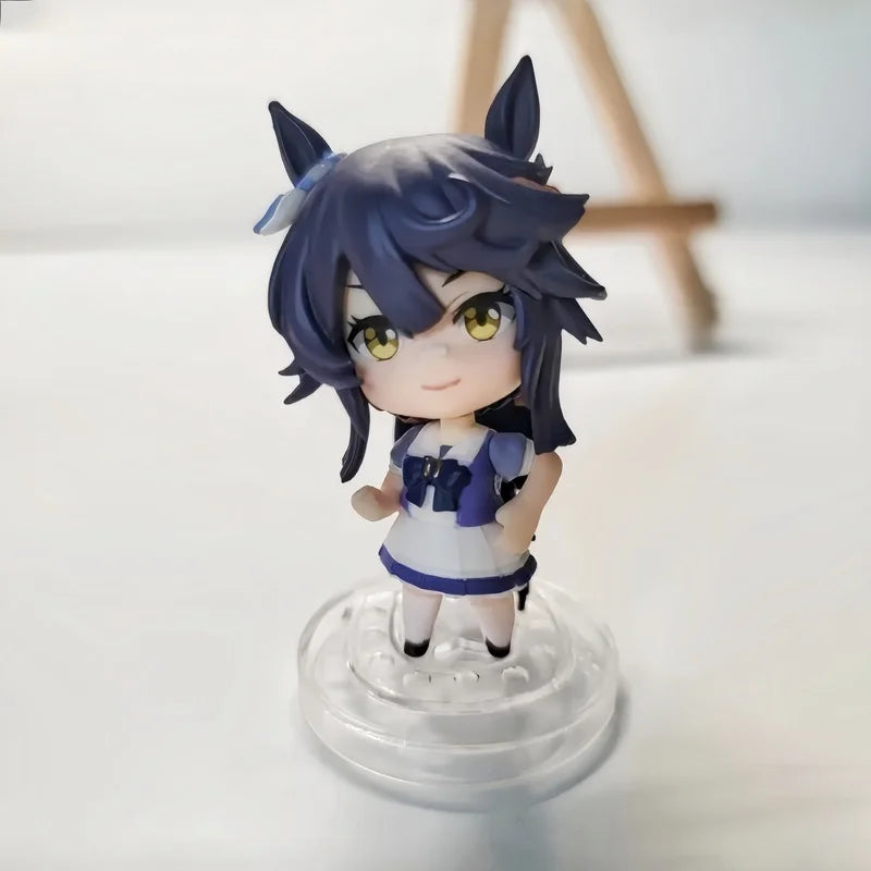 Bandai Original In Stock Uma Musume Pretty Derby Tokai Teio Golden Ship Teio Mejiro Mai Candy Toy2nd Wave Mini Figure Model Toys