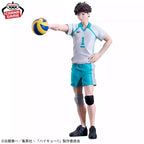 Original BANPRESTO Haikyu Oikawa Tooru Yu Nishinoya Kei Tsukishima Posing Figure Anime Figure Toys PVC Model Collection Doll