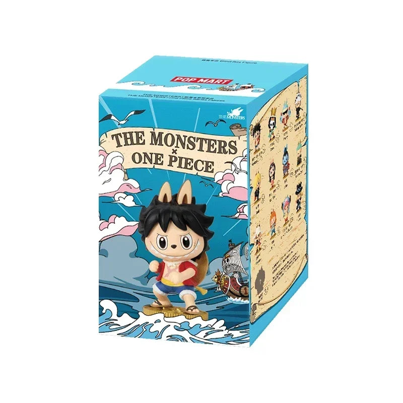 POP MART THE MONSTERS X One Piece Series Blind Box Toys Kawaii Anime Action Figure Surprise Mystery Box Dolls Girls Gift