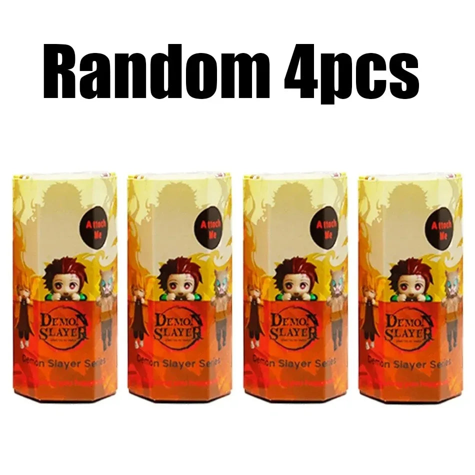 New 12-piece set Sunnys Angel Anime Demon Slayer Blind Box Handmade Anime Cartoon Doll Car Desktop Computer Screen Ornaments