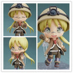 10cm Nendoroid Made In Abyss Comic Nanachi Reg Anime Figure Q Version Automotive Model Toys Room Ornament Birthday Gift