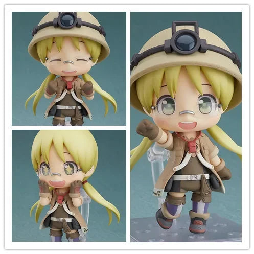 10cm Nendoroid Made In Abyss Comic Nanachi Reg Anime Figure Q Version Automotive Model Toys Room Ornament Birthday Gift