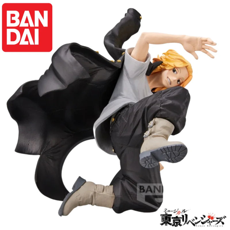 In Stock Bandai Original Banpresto Tokyo Revengers King of Artist Manjiro Sano Garage Kit Model Ornaments 100% Genuin