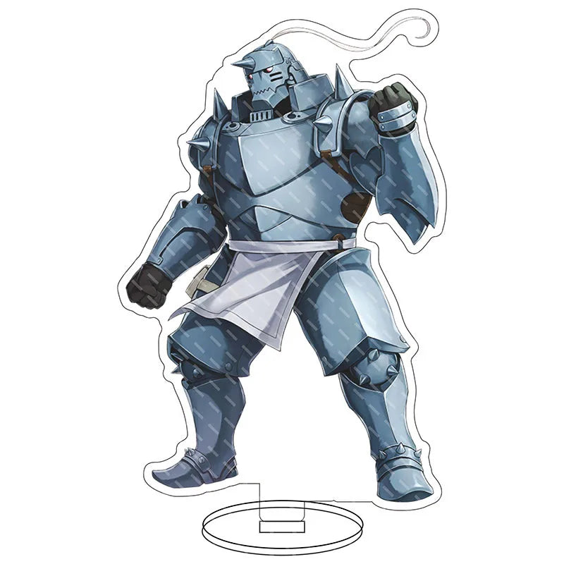 Anime Fullmetal Alchemist Acrylic Stand Action Figure PVC Desktop Stand Model Toy Christmas Gif