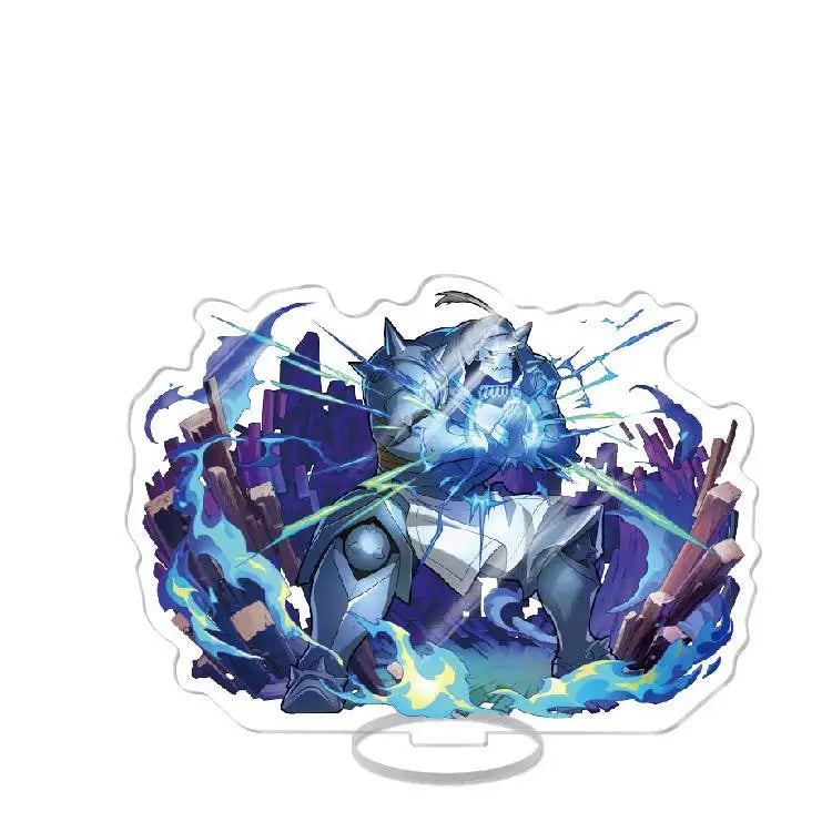 Fullmetal Alchemist Anime Acrylic Stand Model Edward Alphonse Originality Desk Decoration Fans Collect Gifts