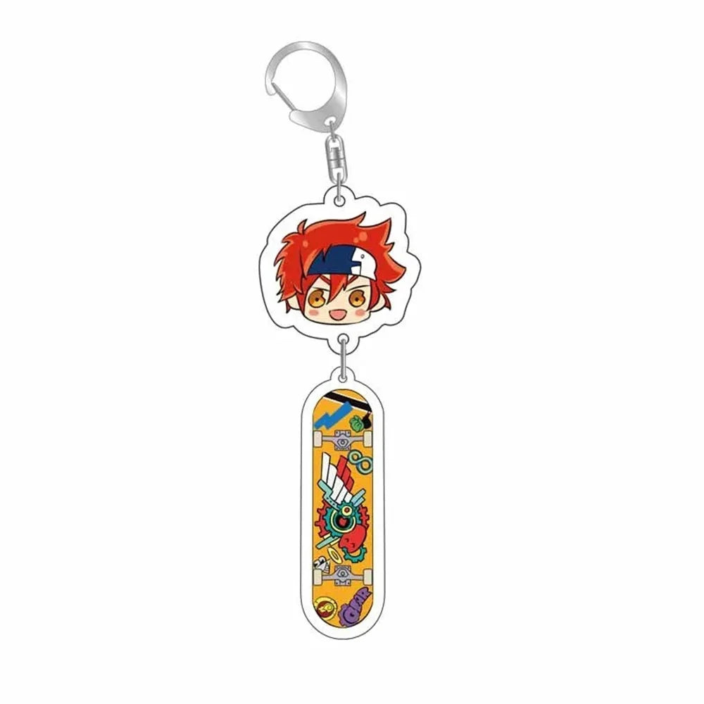 6CM Anime SK8 the Infinity Acrylic Keychain Model Cosplay Characters Ornament Accessories Christmas Collection Gifts