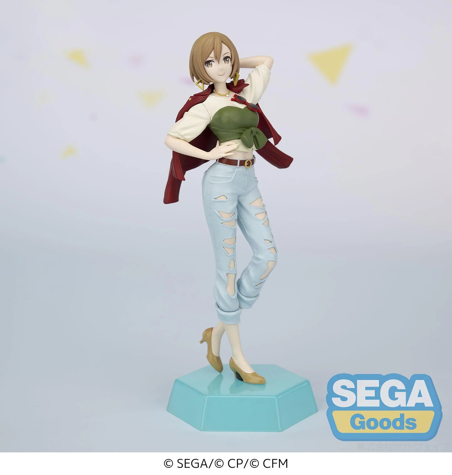 Original Sega Hatsune Miku Colorful Stage Anime Sekai Project Miku & Megurine Luka & Kagamine Len & Rin & Kaito & Meiko Figures