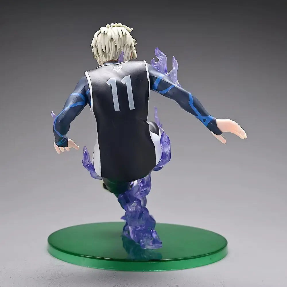 Anime BLUELOCK Seishiro Nagi Football Action Figure Japanese Dolls Hobbies Toys Desk Decorations Room Statue Birthday Gifts