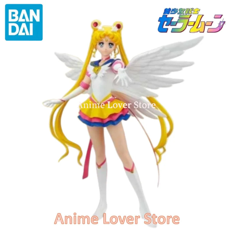 In Stock Original Bandai Banpresto Sailor Moon Glitter Glamours Tsukino Usagi Action Figures Toys Collectible Model Ornaments