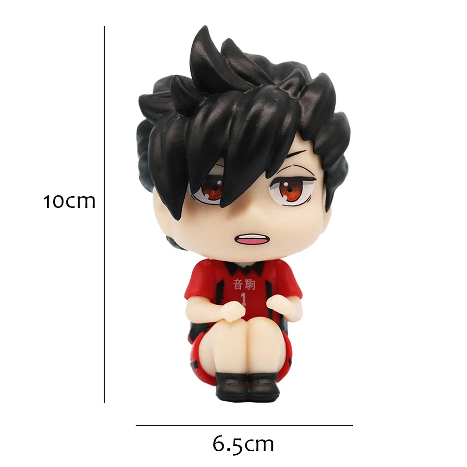 Anime Figures Haikyuu!! Shoyo Hinata Action Figures PVC Tobio Kageyama Toys for Children Collector Haikyu Model Birthday Gifts