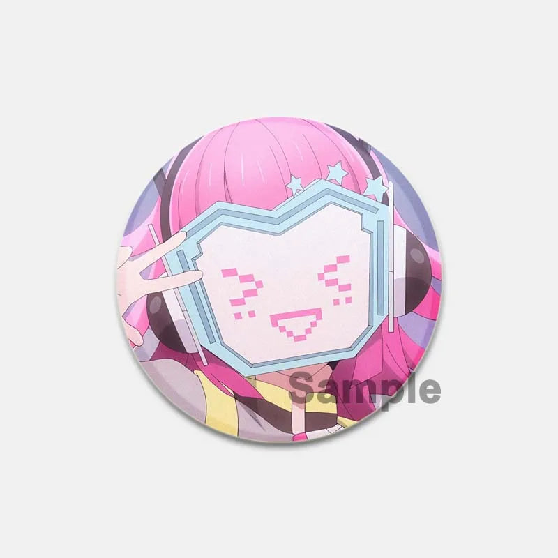 Anime Love Live! Brooch for Backpack Cartoon Figure Honoka Kousaka/Maki Nishikino Lapel Pins Badge Accessorie Clothes Decoration