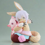 Genuine Taito Made In Abyss:the Golden City of The Scorching Sun Desktop Cute Mitty Nanachi In Stock Original Anime Figure Model