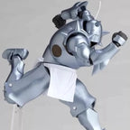 Fullmetal Alchemist Alphonse Elric Anime Movable Action Figurines Garage Kit Mechanical Arm Boy&Armor Knight Toy Collect Gifts