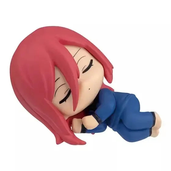 5pcs Q Chigiri Hyoma Figure Blue Lock Sleeping Figures Isagi Yoichi Dolls Nagi Seishiro Rin Itoshi Figurine PVC Collection Toy