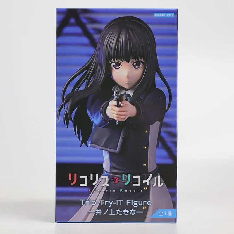 In Stock FuRyu Trio-Try-iT Lycoris Recoil Nishikigi Chisato Inoue Takina PVC 21CM Anime Action Figures Model Ornament Toy