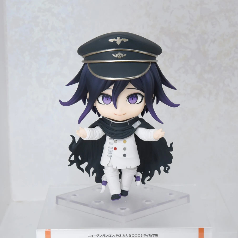 100% Original Good Smile Company Nendoroid #2802 New Danganronpa V3: Minna No Koroshiai Shingakki Ouma Kokichi Model Decoration