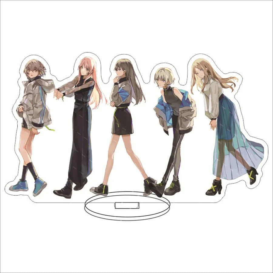 Anime Figure BanG Dream Maruyama Aya Sayo Hikawa Cosplay Acrylic Stand Model Plate Desk Decor Standing Sign Keychain Gifts